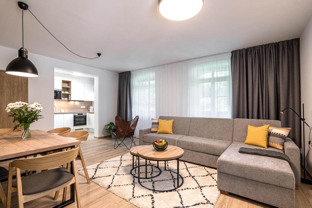 Hubertus Karlova Studanka Apart otel Dış mekan fotoğraf