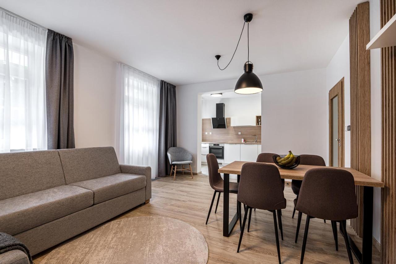 Hubertus Karlova Studanka Apart otel Dış mekan fotoğraf
