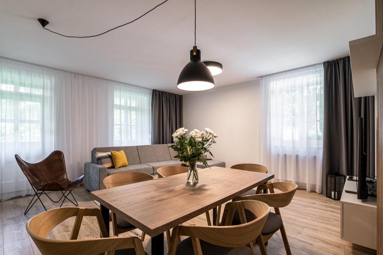Hubertus Karlova Studanka Apart otel Dış mekan fotoğraf