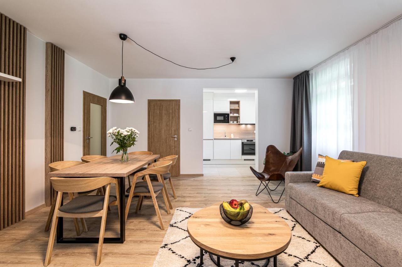 Hubertus Karlova Studanka Apart otel Dış mekan fotoğraf