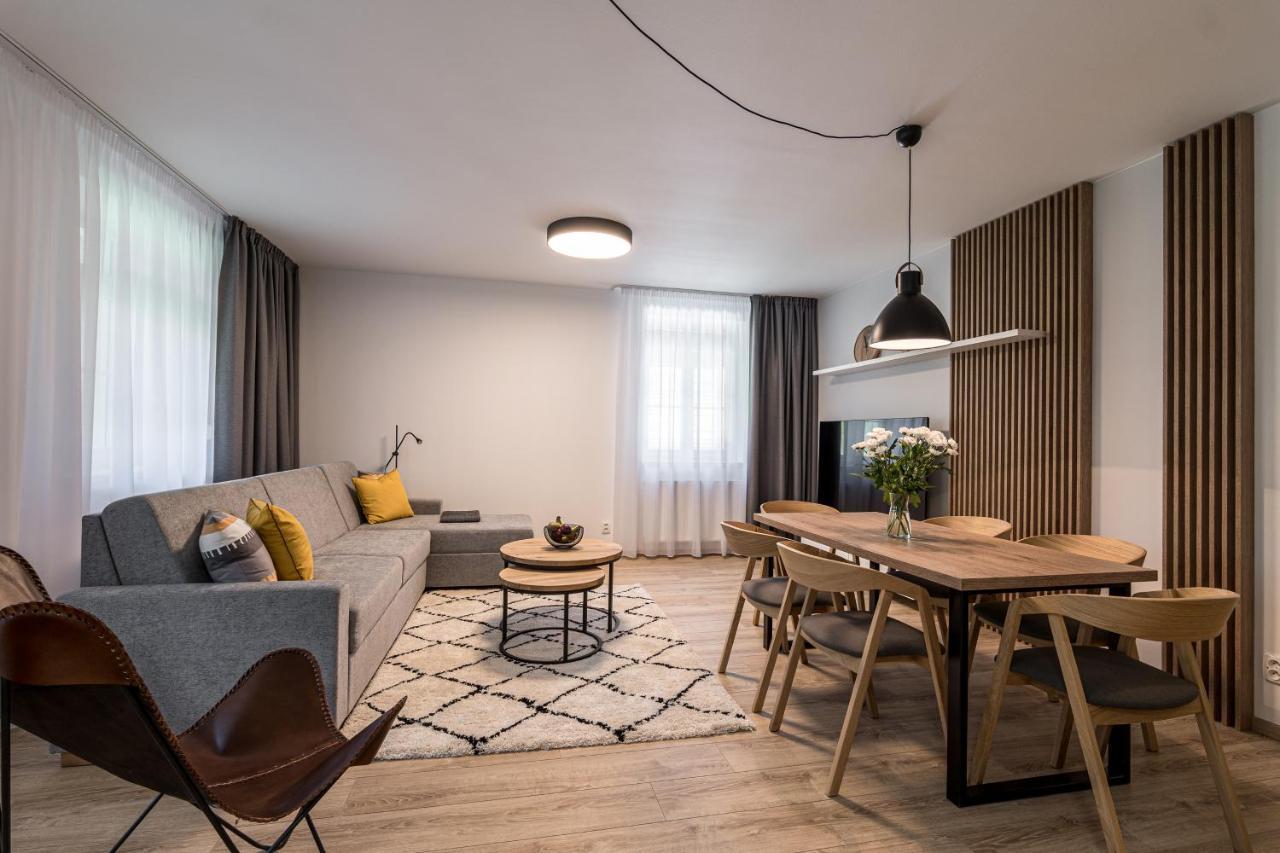 Hubertus Karlova Studanka Apart otel Dış mekan fotoğraf