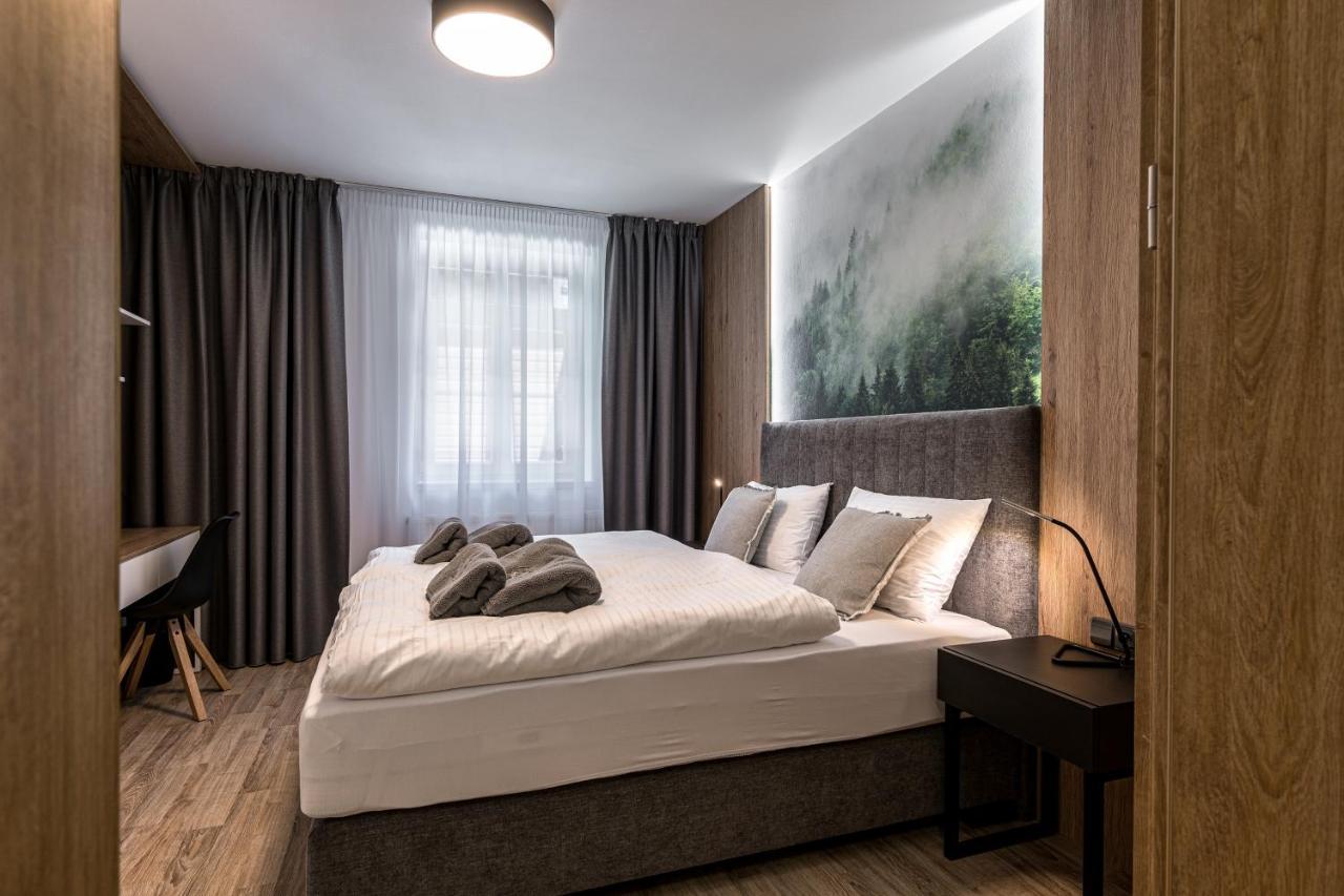 Hubertus Karlova Studanka Apart otel Dış mekan fotoğraf