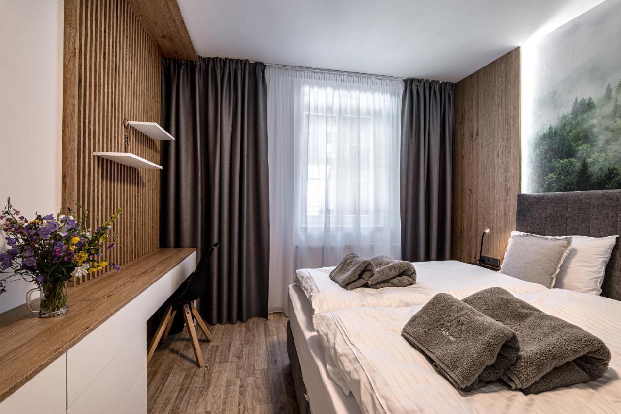 Hubertus Karlova Studanka Apart otel Dış mekan fotoğraf