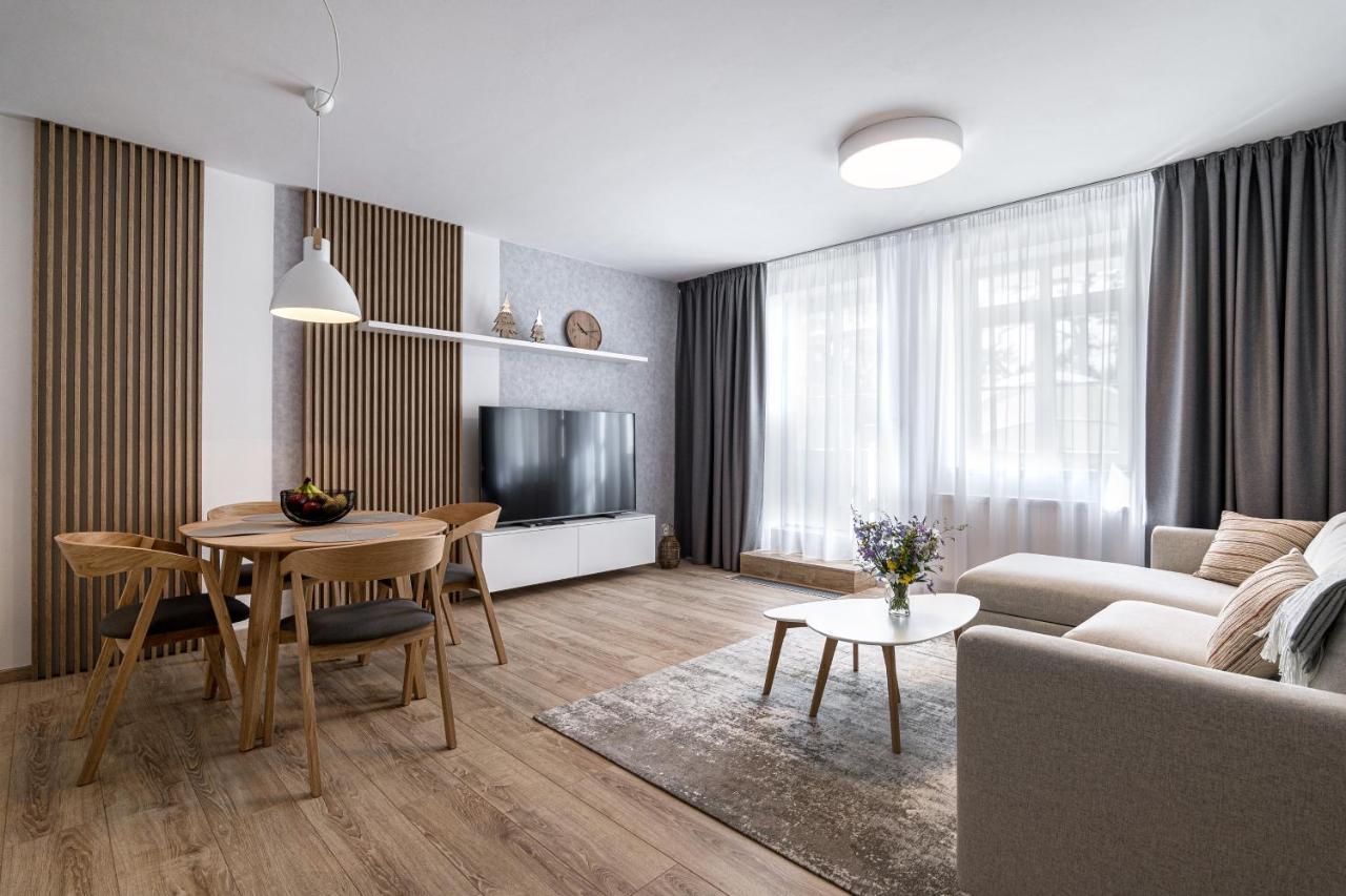 Hubertus Karlova Studanka Apart otel Dış mekan fotoğraf