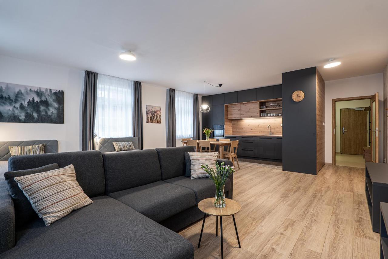 Hubertus Karlova Studanka Apart otel Dış mekan fotoğraf
