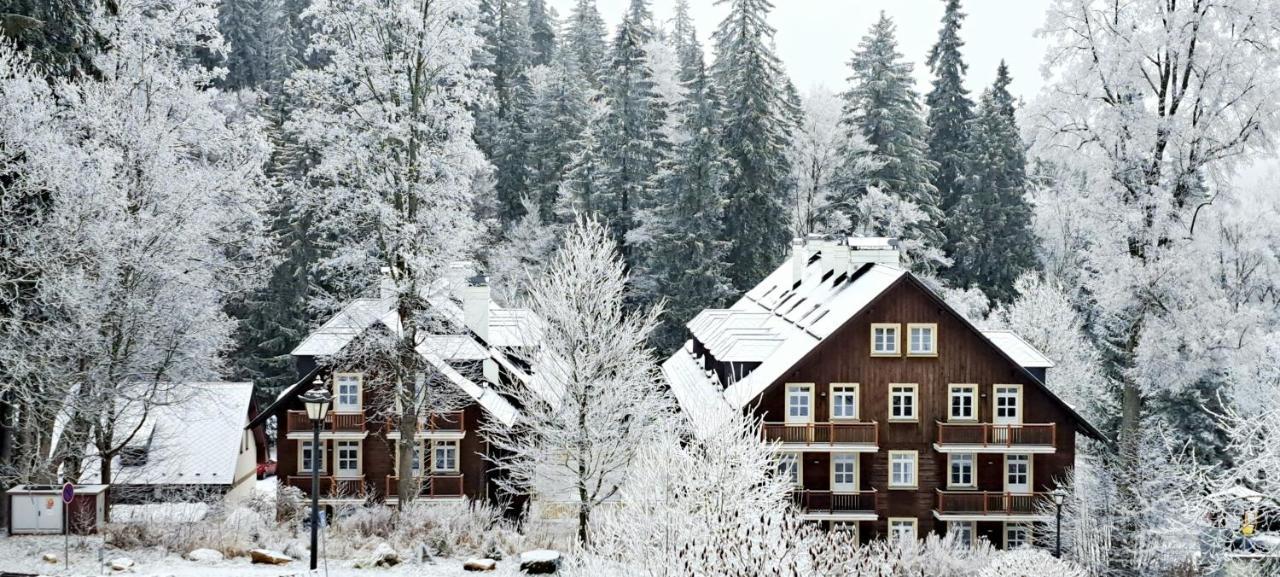 Hubertus Karlova Studanka Apart otel Dış mekan fotoğraf